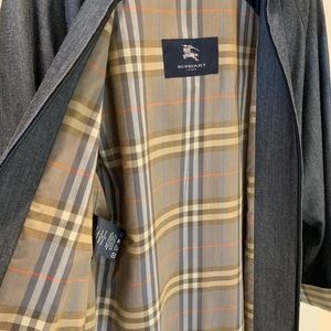 Burberry Chambray Coat - women’s size S